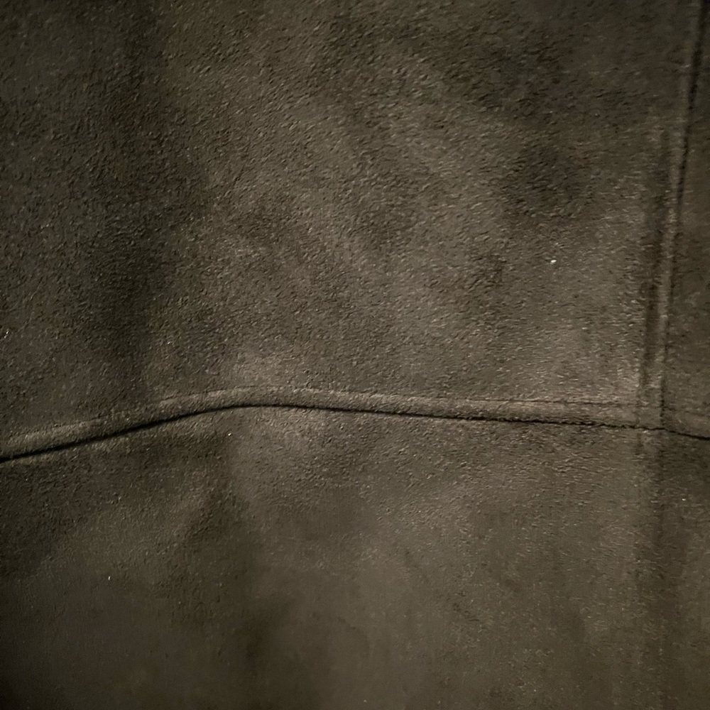 Faux fur/suede coat - Picture 3 of 10
